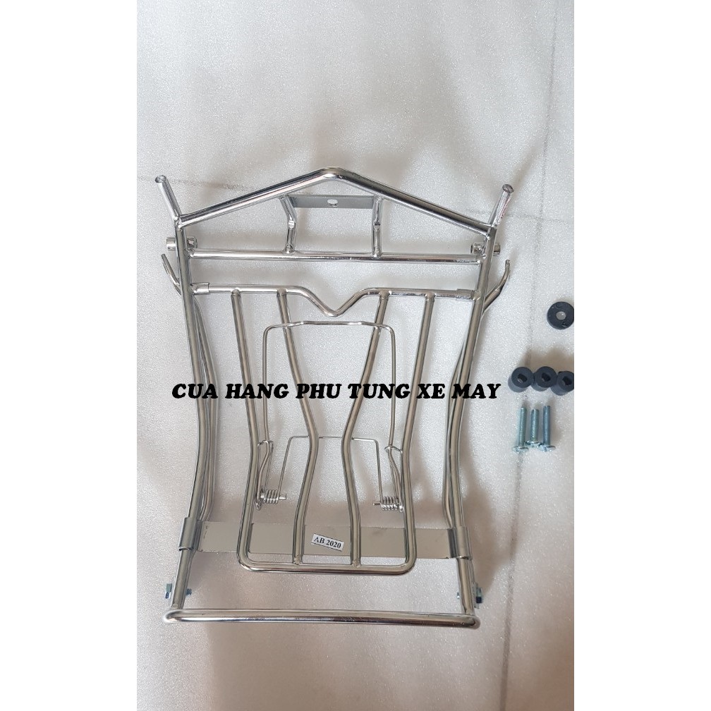 Baga giữa inox 10 li cho xe Honda AirBlade 2020