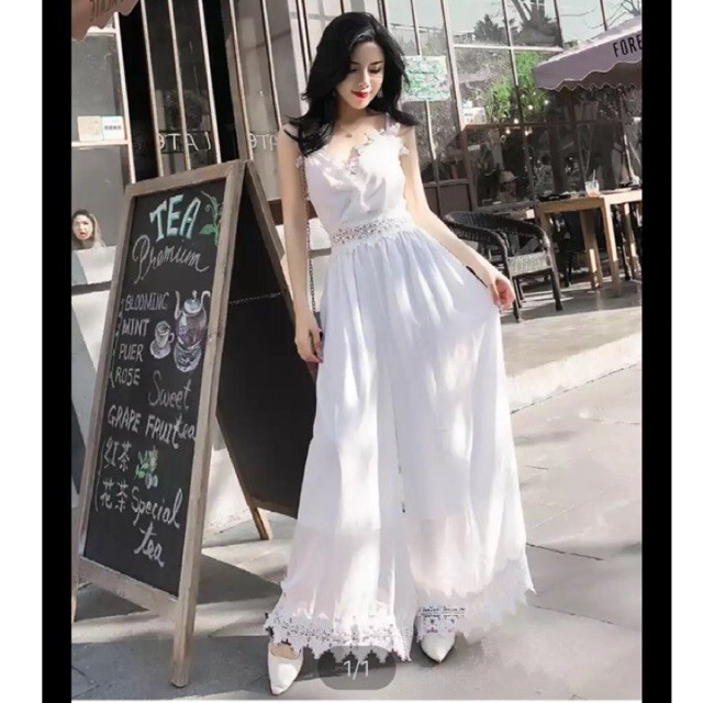 Jumpsuit đi biển đẹp hàng Quảng Châu