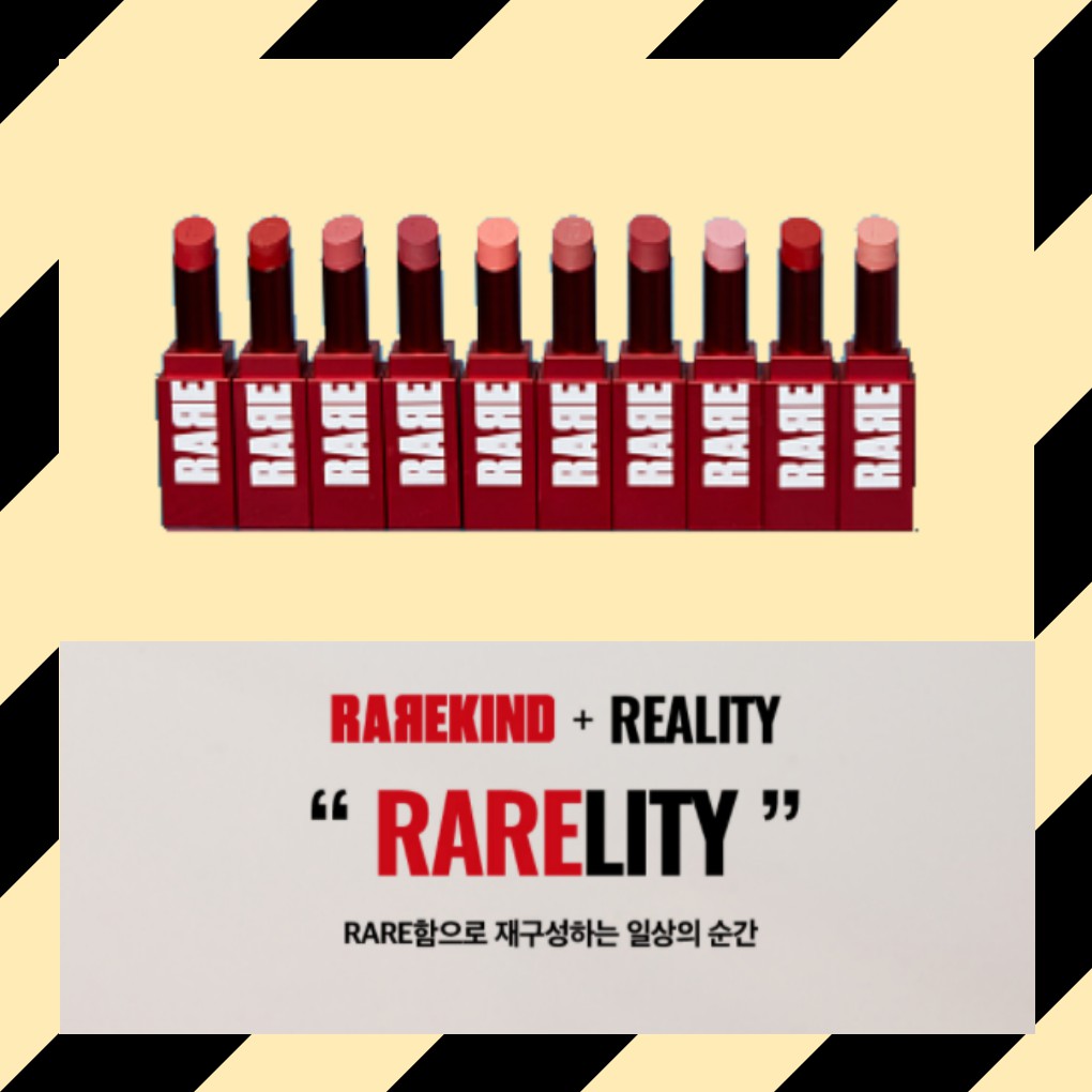 Son lì Rarekind 10 màu sắc tùy chọn thời thượng 3.2g