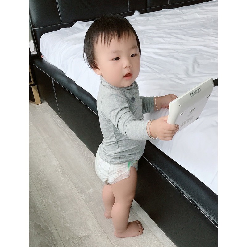 Áo giữ nhiệt cao cổ minky mom