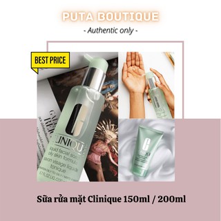 <Hàng auth, bill hãng> Sữa rửa mặt Clinique