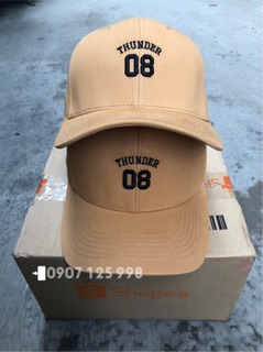 Nón kết thêu logo số
