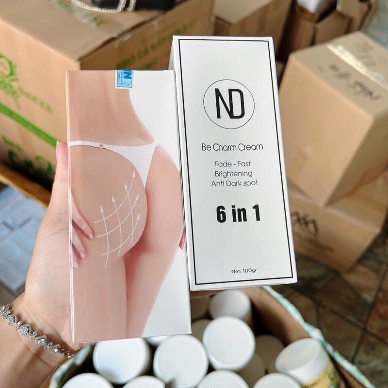 Kem Bôi Giảm Thâm Mông Be Charm Cream 6in1 - 100ml