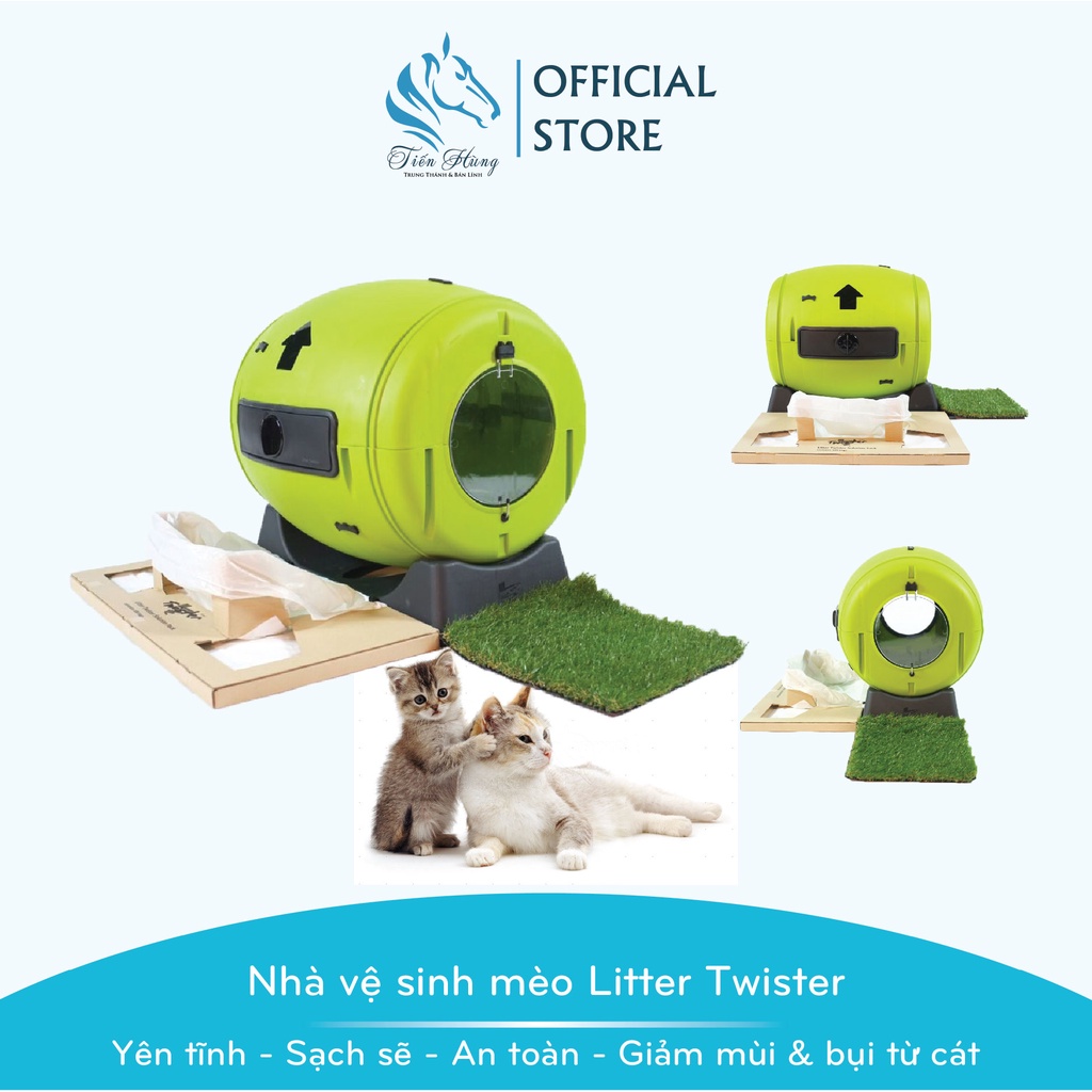 Nhà vệ sinh cho mèo Litter Twister