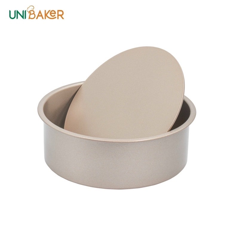 Khuôn tròn chống dính đế rời hãng Unibaker