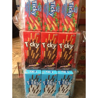 bánh ticky thái 1 bịch 13 hộp(3 màu)