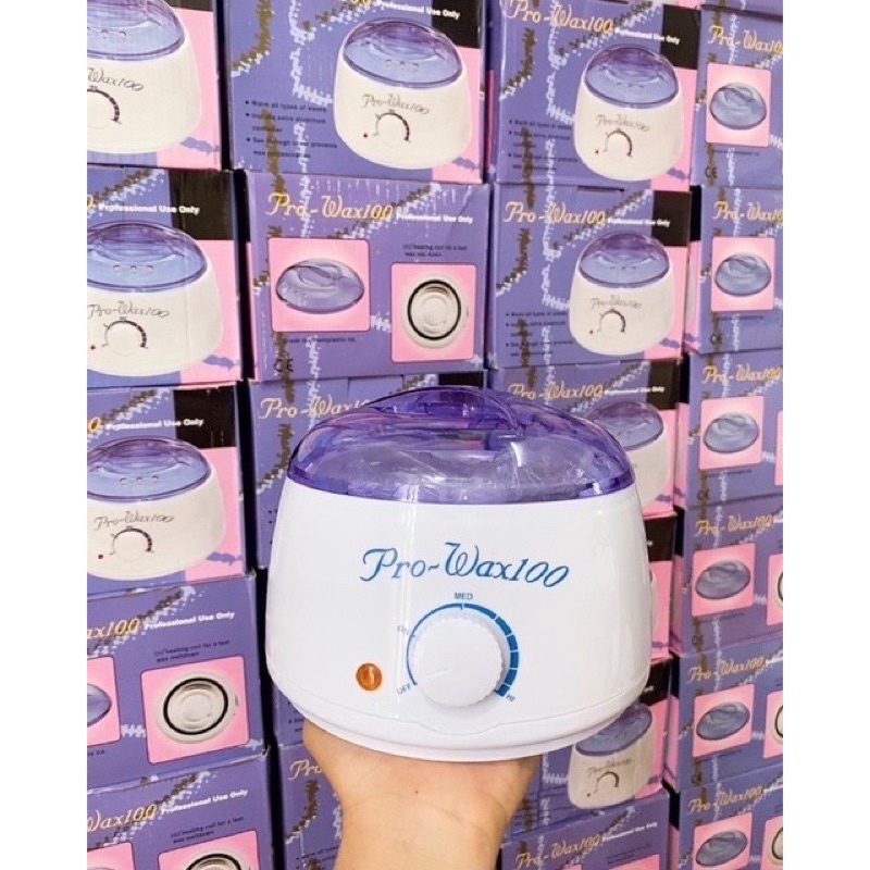 Nồi Nấu Sáp Pro Wax 100  Loại 1, Nồi nấu sáp wax lông nách, tay chân, ria mép, wax bikini