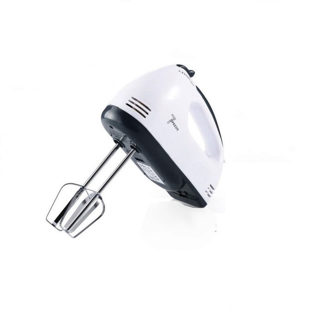 Máy đánh trứng cầm tay mini 7 tốc độ công suất 180W đánh bọt cà phê đánh trứng đánh kem tiện lợi