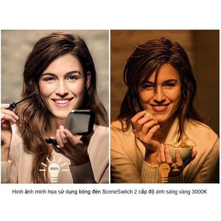 Bóng Đèn Philips LED Scene Switch 2 Cấp Độ Chiếu Sáng 6.5W 6500K E27 P45 - Ánh Sáng Trắng | BigBuy360 - bigbuy360.vn