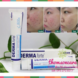 Derma Forte - Kem đặc trị mụn, mụn thâm, gel trị sẹo