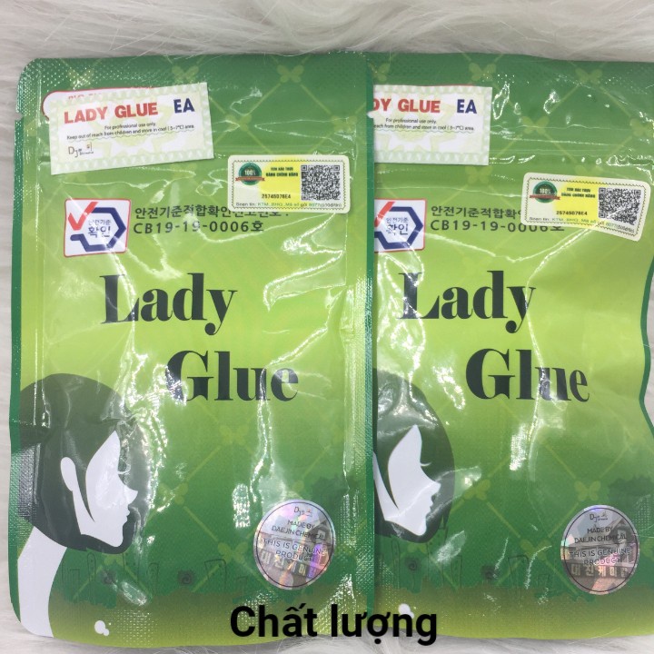 Keo Nối Mi Lady Xanh Chính Hãng - Dụng Cụ Nối Mi - Huy Hoàng Mi