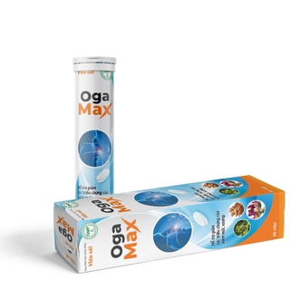Viên Sủi OGA MAX - Hỗ Trợ Viêm Mũi Dị Ứng, Viêm Xoang (Tuýp 20 viên)