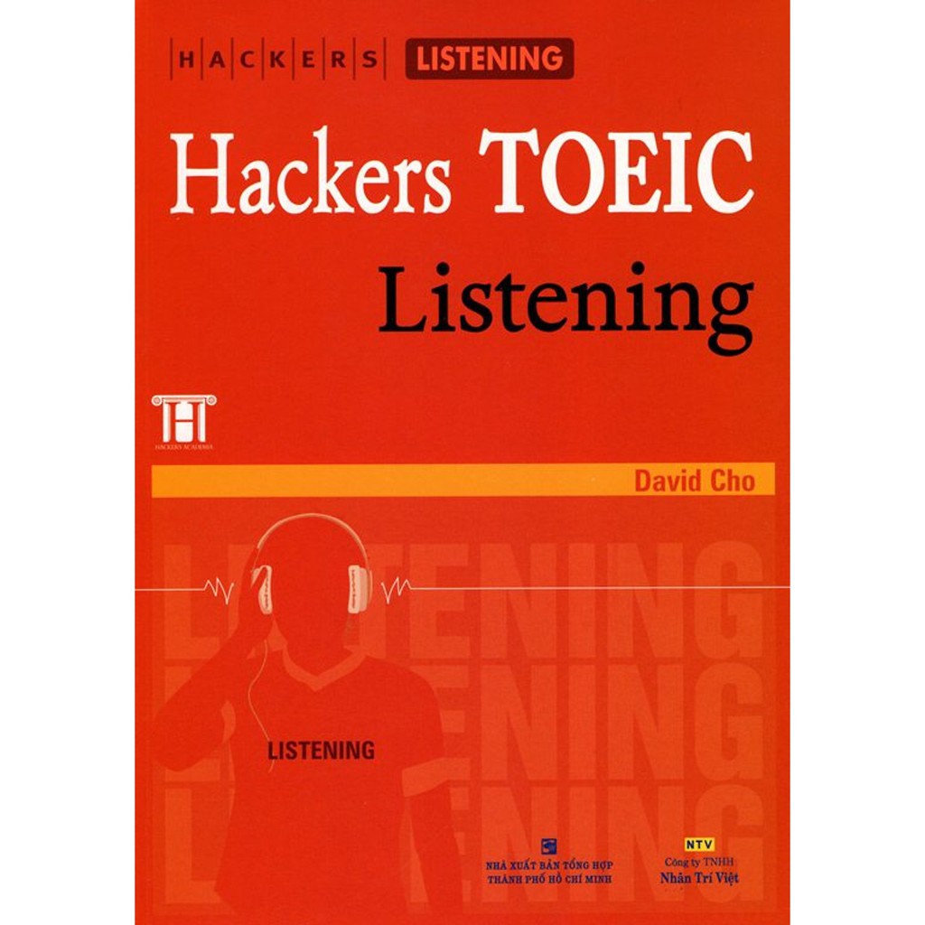 Sách - Hackers TOEIC Listening (Kèm CD) - NTV