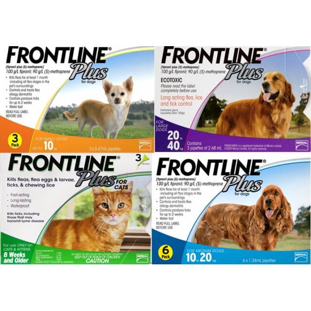 Frontline - Thuốc nhỏ gáy trị ve, bọ chét cho chó mèo