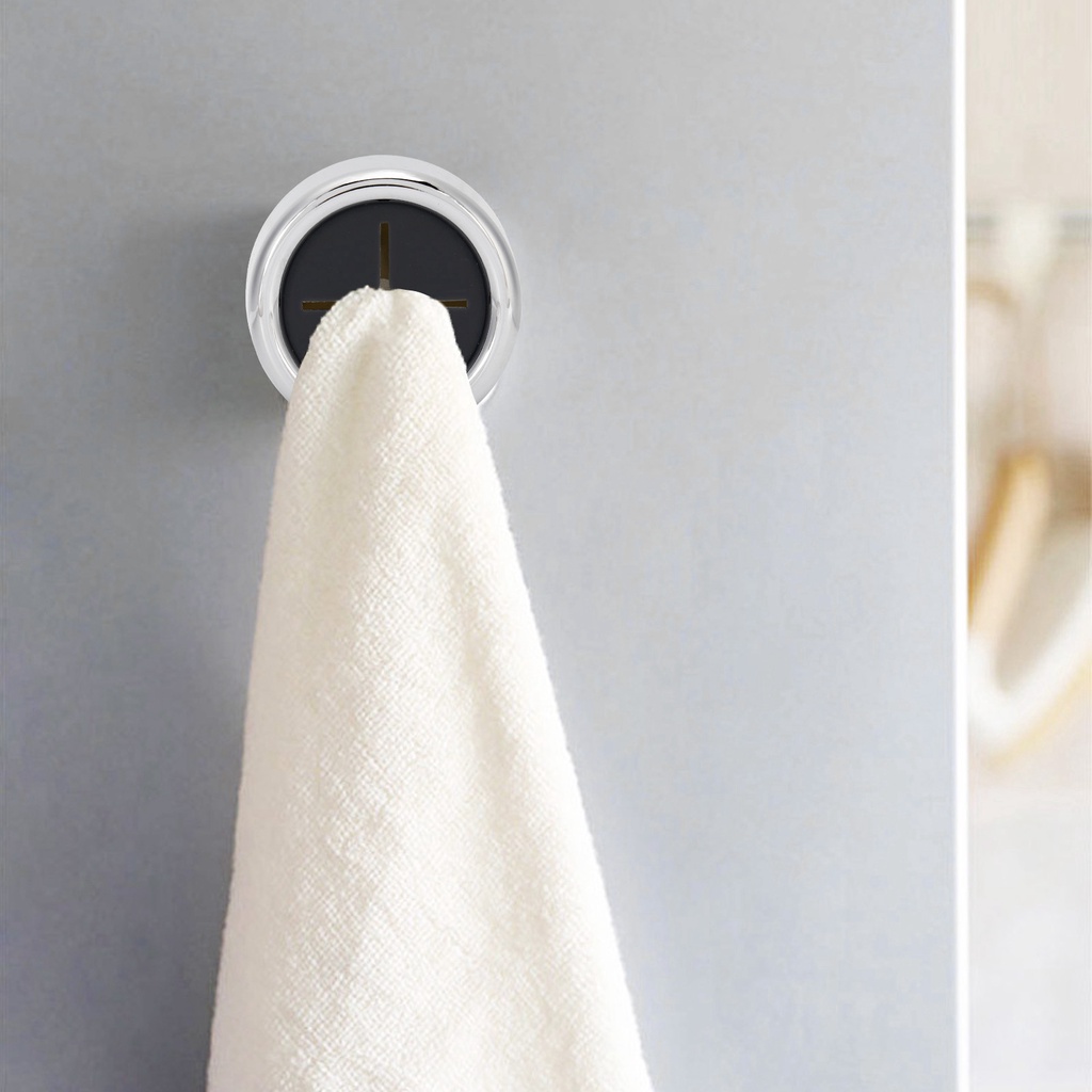 Giặt Kẹp vải Khăn cắm Giá đỡ Đấm tự do ‑ Móc kết dính Đồ dùng phòng tắm nhà bếp