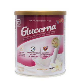 Combo 2 lon sữa Glucerna (850g/lon) tặng 2 chai sữa nước Glucerna (237ml/chai)