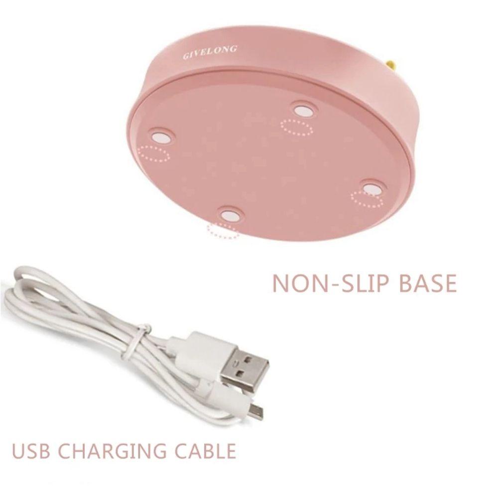 Đèn LED Để Bàn Ba Màu Thông Minh Bảo Vệ Mắt Sáng Tạo Có Thể Gấp Gọn Và Sạc Lại Bằng Cổng USB Dành Cho Phòng Ngủ