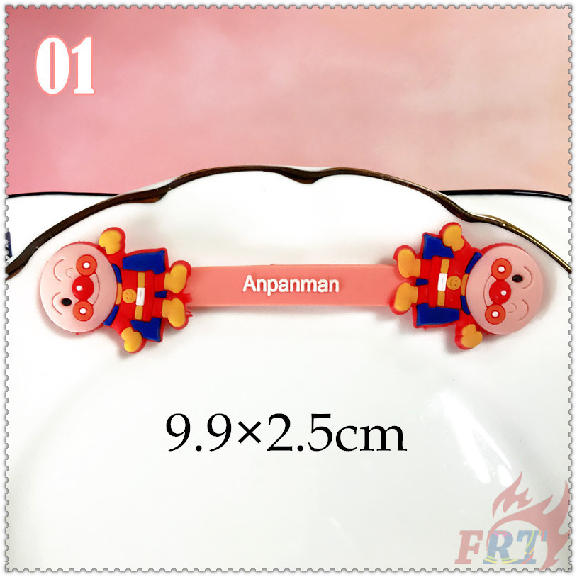 ◐ Máy Quấn Dây Cáp Anpanman ◑ 1 Dụng Cụ Quấn Dây Cáp Tai Nghe Gọn Gàng Bằng Silicon Hình Anpanman/Baikinman/ Dokin-chan Hoạt Hình