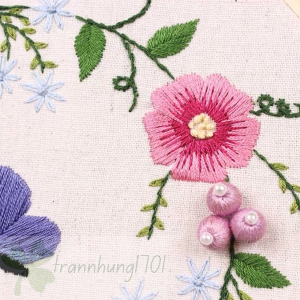 Bộ kit thêu tay trang trí DIY _ bộ sưu tập số 09