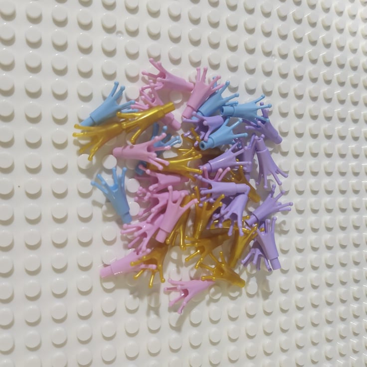 COMBO 20 Bông Hoa Cầm Tay Hình Vương Miện NO.309 - Phụ Kiền Đồ Chơi Lắp Ráp