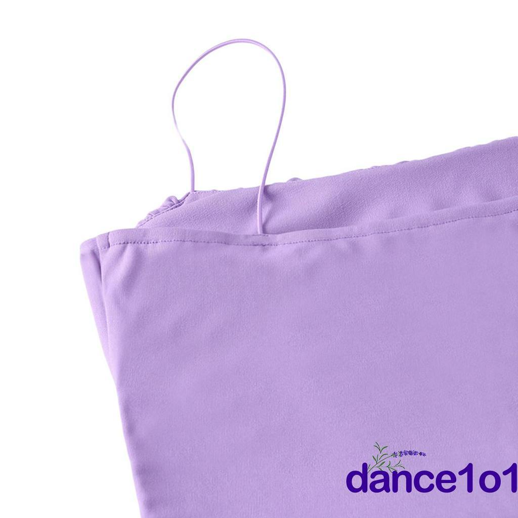 Đầm không tay Màu Trơn Gợi Cảm