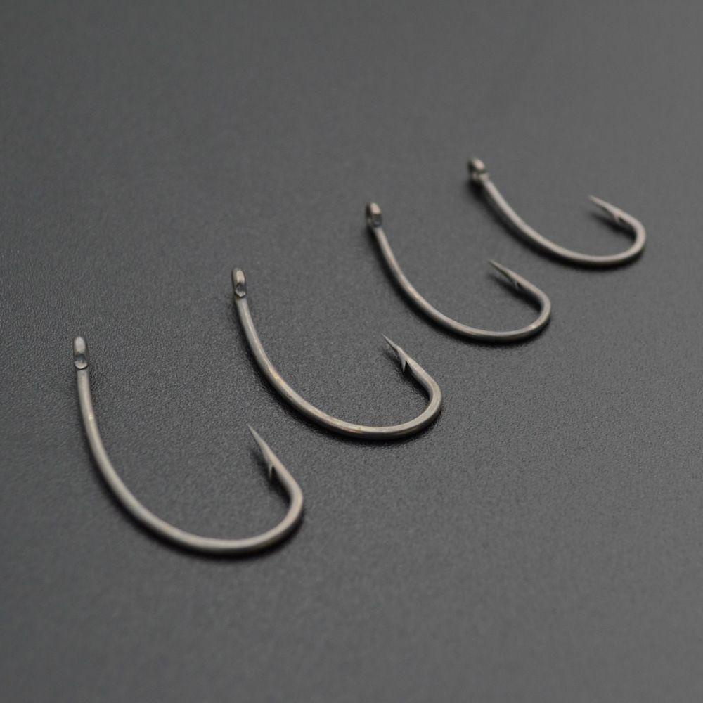 MUVAKO Set 50 Lưỡi Câu Cá Bằng Carbon Cao Cấp 8003