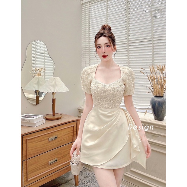 Váy tacta phối ren