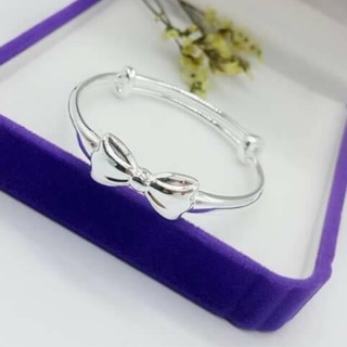 Lắc tay bạc cho bé gái