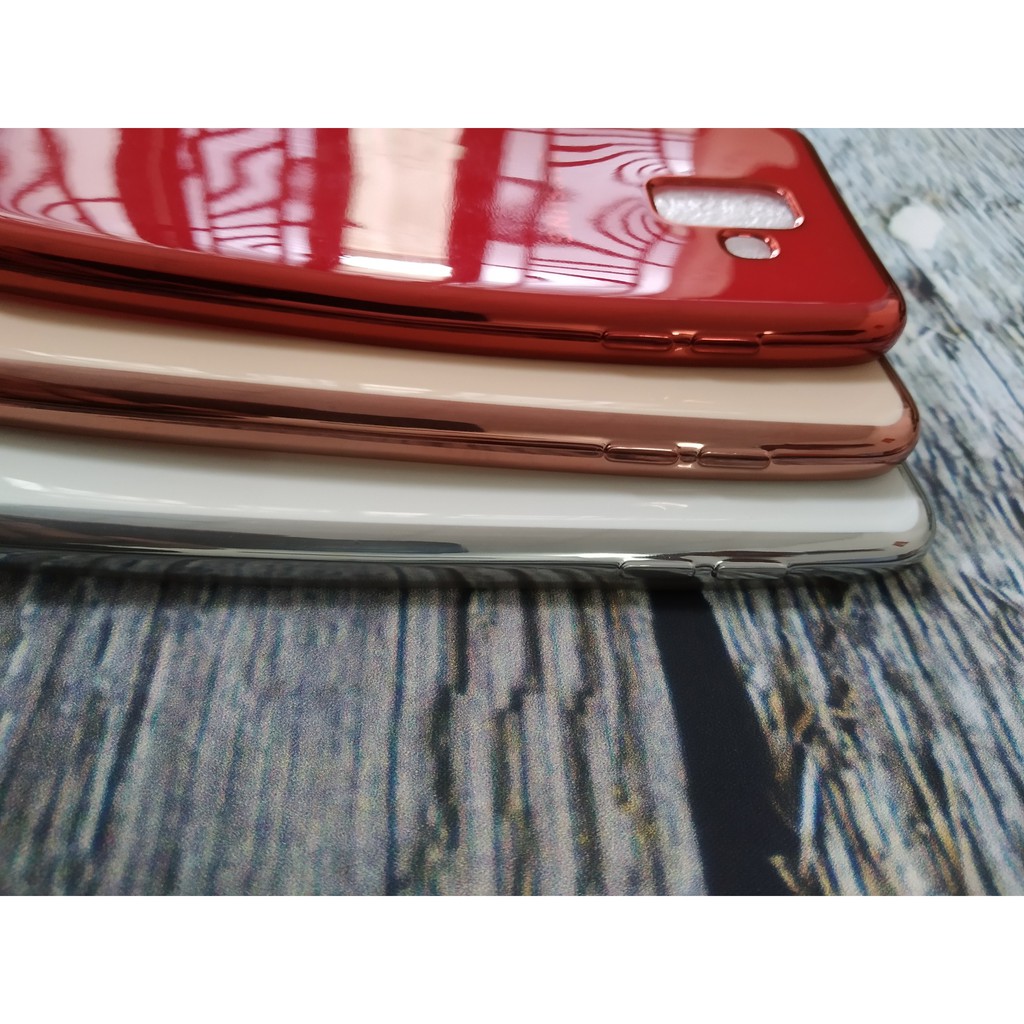 [Giá sỉ] Ốp lưng dẻo bóng viền màu [Samsung galaxy A6 2018]