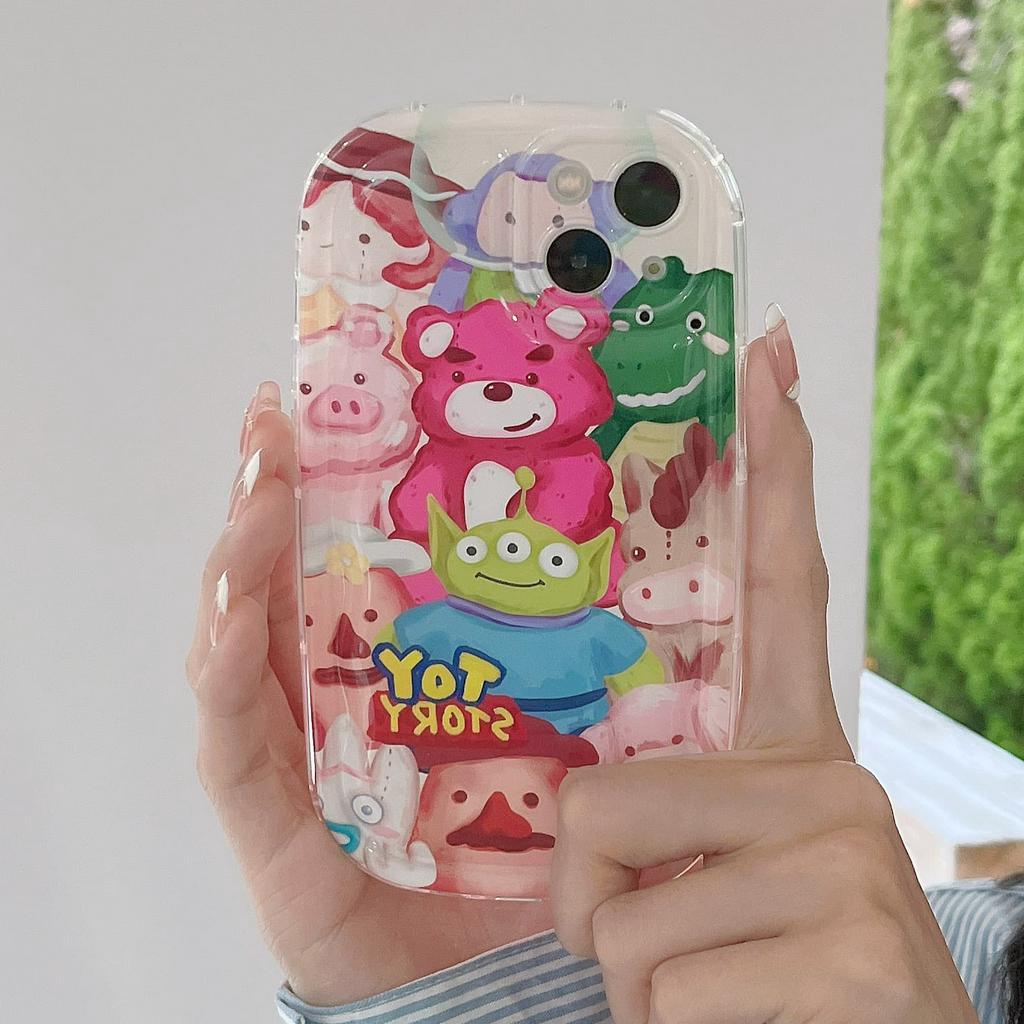 Ốp Điện Thoại Chống Sốc Họa Tiết Gấu Dễ Thương Cho iPhone 14Promax / 14Pro / 14 / 13 / 12 / 11