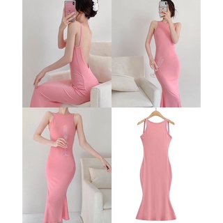 Đầm cổ yếm #1021 ORDER