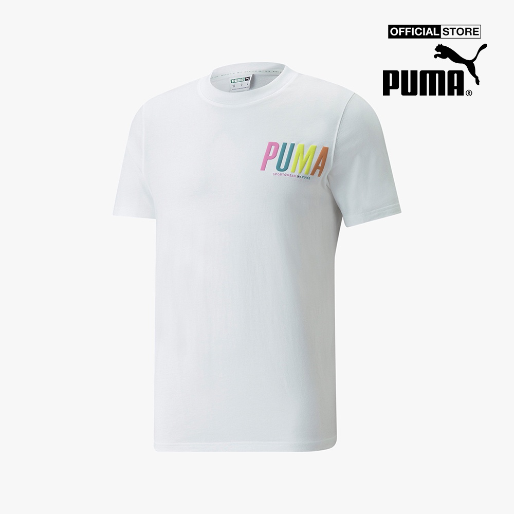 PUMA - Áo thun nam ngắn tay cổ tròn Sportswear by PUMA Graphic 533623-02