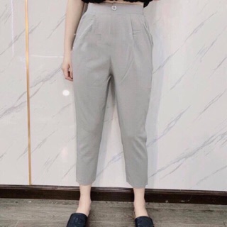 Quần baggy chất đũi mềm mịn thoáng mát