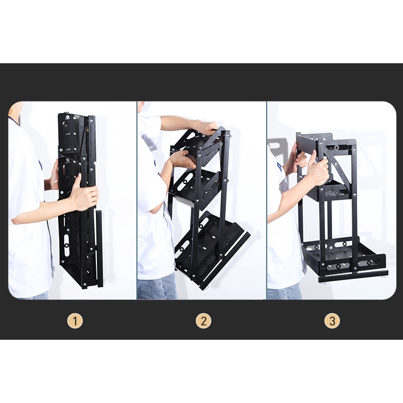 Kệ Gia Vị Gấp Gọn HP7979  Giá Để Gia Vị Cai Lọ Dụng Cụ Nhà Bếp Chuyên Dụng , Tính Năng Gấp Gọn Thông Minh