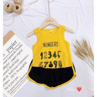 Bộ đũi số hót hít cho bé