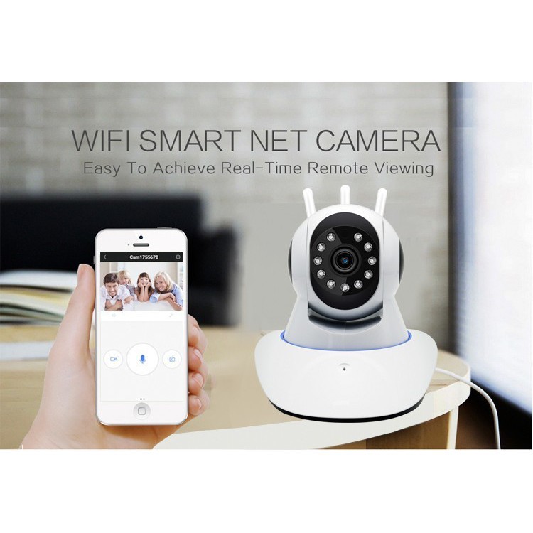 [Bán Giá Gốc] Bộ camera Yoosee 3 râu 2.0 1080P 11 đèn hồng ngoại đàm thoại 2 chiều, sắc nét