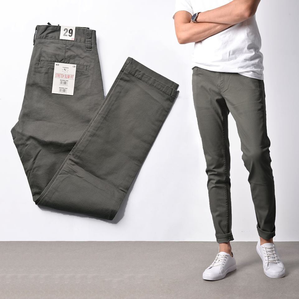 [bigsize < 130kg] QUẦN KAKI NAM BIG SIZESIZE