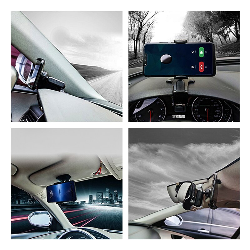 Giá đỡ điện thoại di động BLALION HUD chắc chắn chống trượt xoay được 360 độ gắn bảng điều khiển dành cho xe hơi