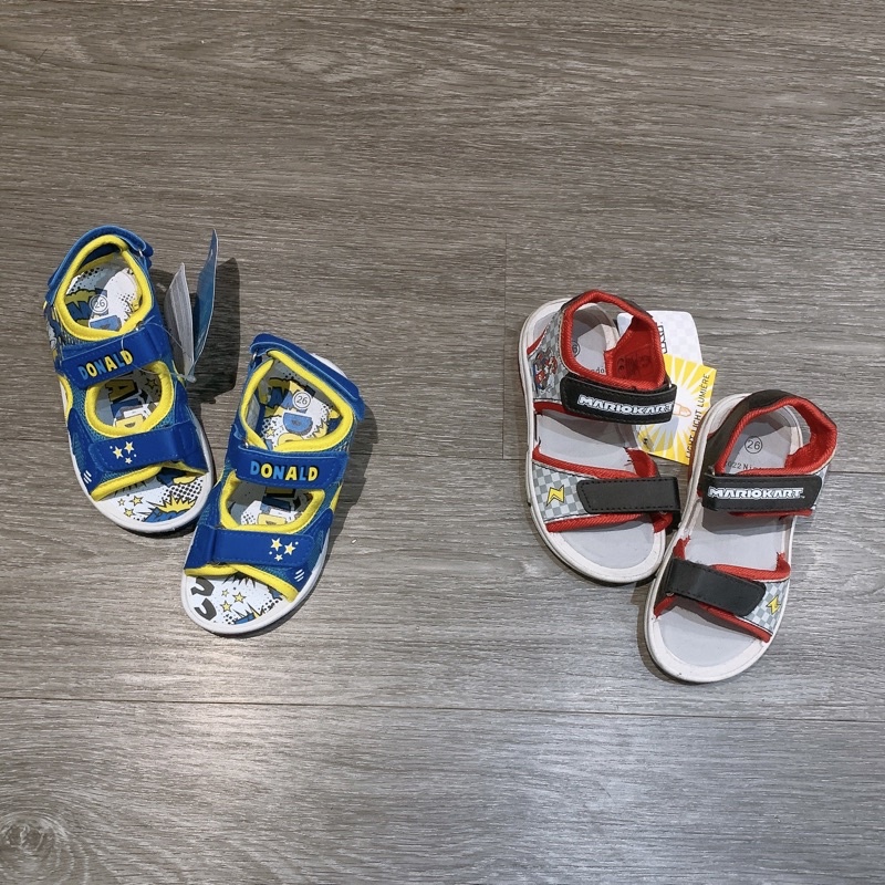 Sandal quai dán đèn nháy bé trai- tiếp