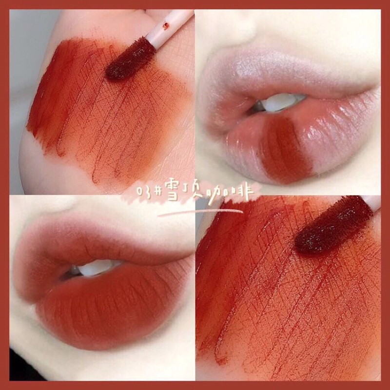 Set 5 Cây Son Nội Địa Trung Kem Lì VONGEE Tím Siêu Lì Lâu Trôi Mịn Mướt Môi