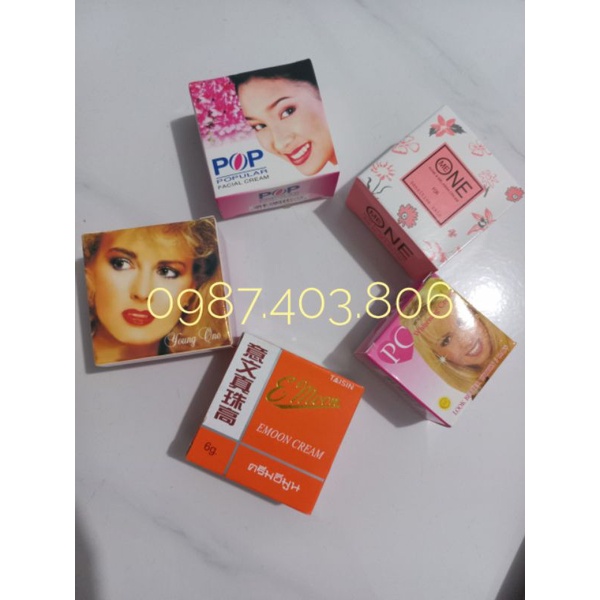 [Mã SRJULY1619 giảm 15K đơn 50K] kem cốt thái Xù Thái - Pc -Emon-Oneme-Pop 5gr