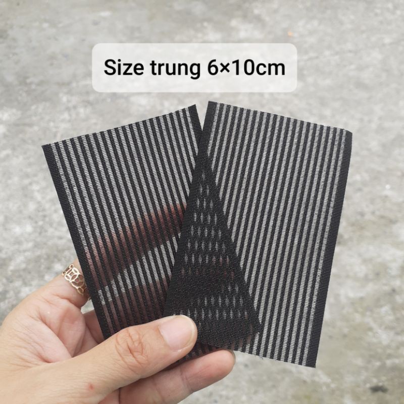 Sét 2 miếng dán mái trang điểm màu đen