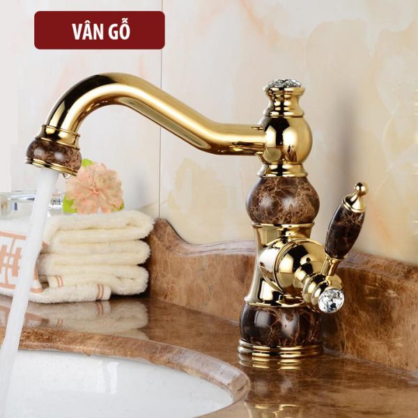 Vòi Lavabo Nóng Lạnh Phong Cách Châu Âu Cao Cấp VN33