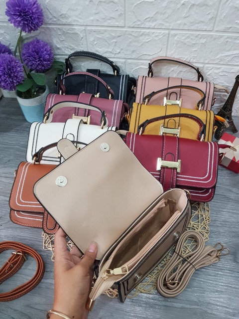 Túi xách nữ da mềm có dây đeo chéo TX836