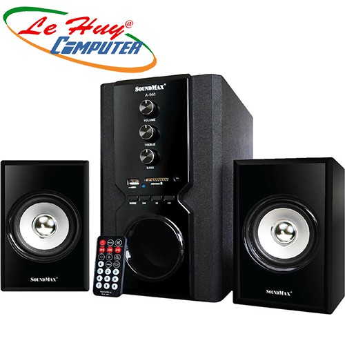 [Mã 267ELSALE hoàn 7% đơn 300K] Loa Vi Tính SoundMax A-960/2.1 40W Tích Hợp Bluetooth 4.0