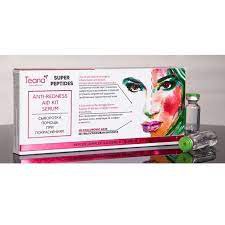 Serum TEANA SUPER PEPTIDES ANTI-REDNESS AID KIT SERUM loại bỏ m.ụn sưng, phục hồi da