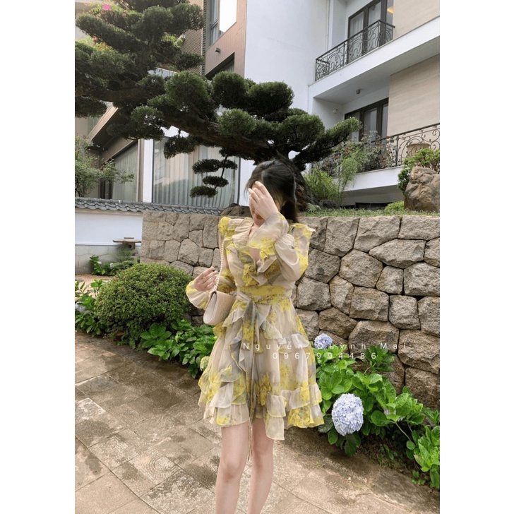 Đầm Voan Tầng Cực Tôn Dáng Siêu HOT