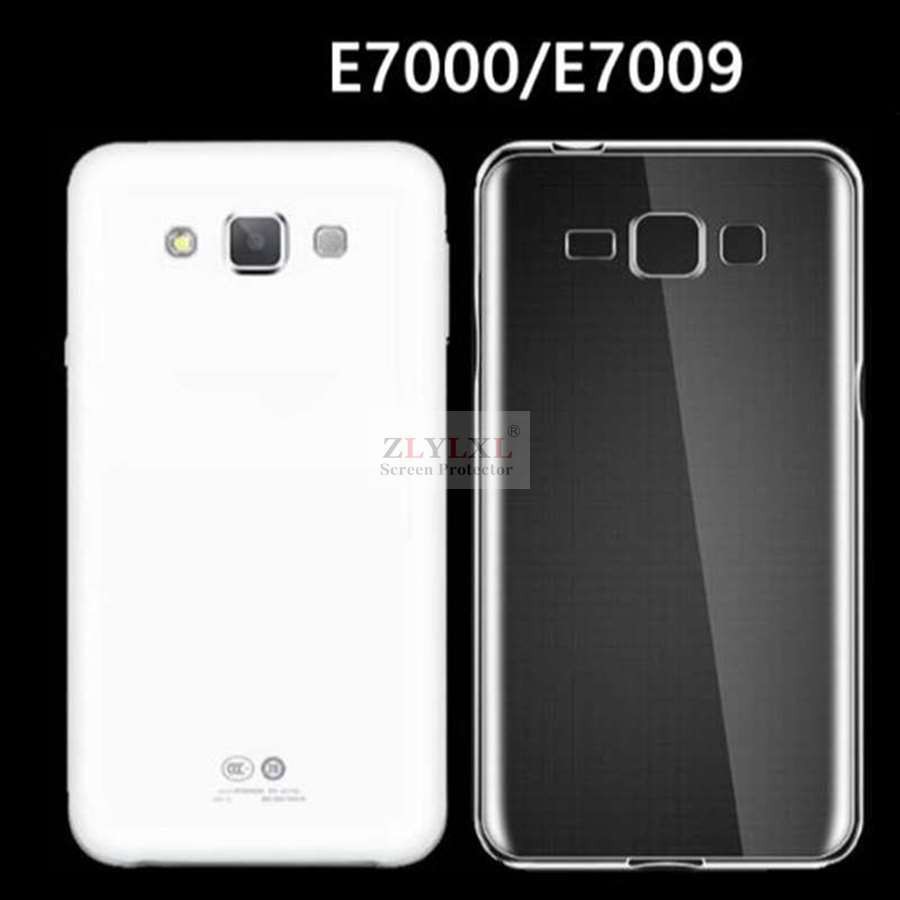 Ốp lưng silicon trong suốt cho Samsung Galaxy E7