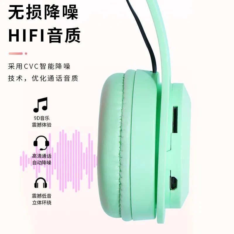 Tai Nghe Bluetooth Đeo Cổ Kiểu Dáng Dễ Thương Cho Điện Thoại Oppo / Huawei / Xiaomi / Vivo