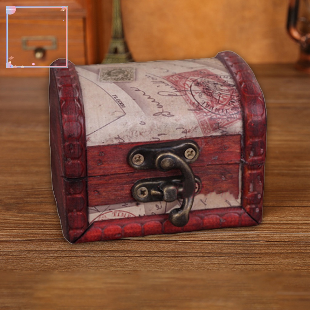 Hộp Nhỏ Đựng Tem Để Bàn Trang Trí